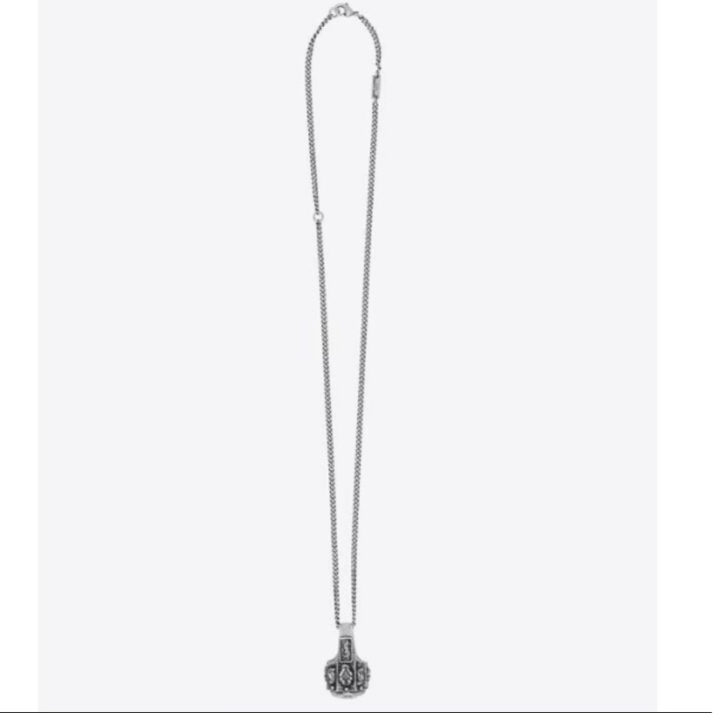Saint Laurent Turquoise Ring Necklace